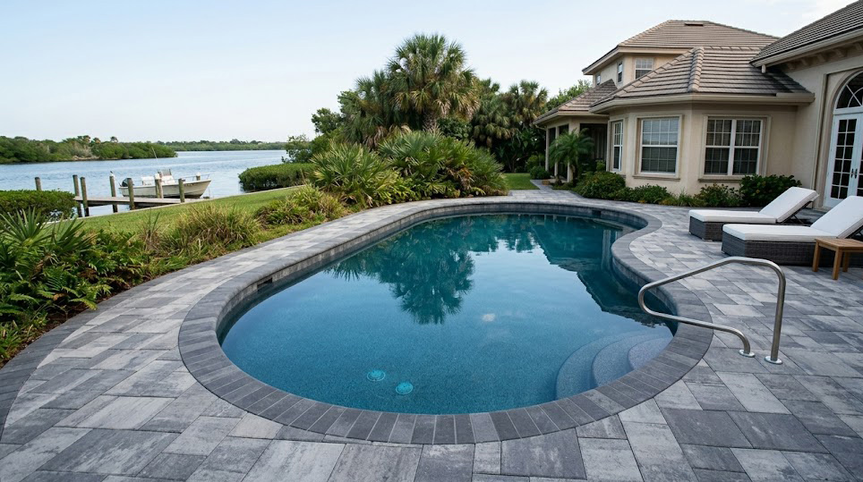 AFTER — remodeled resort pool
